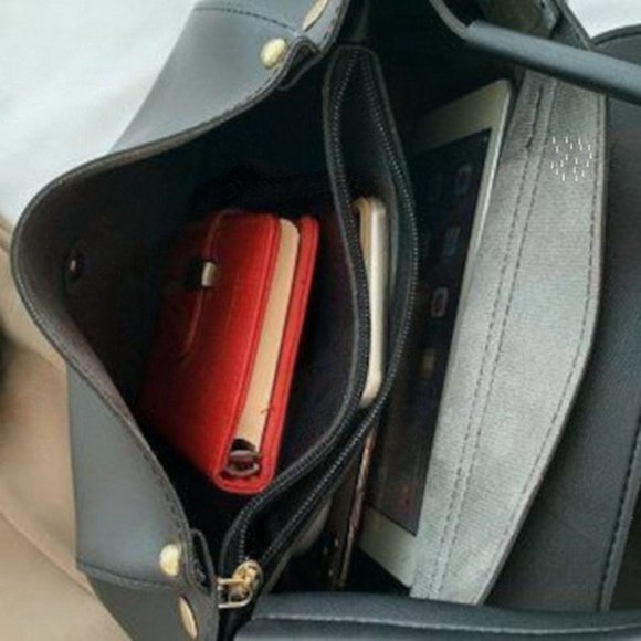 New Satchel Bag Black 245 - Picture 3 of 4